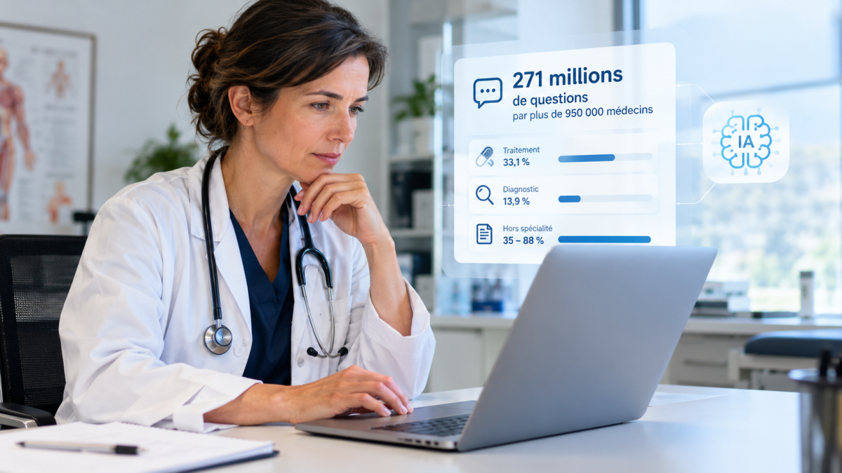 OpenEvidence : qui l’utilise, pour quelles questions et avec quels risques ?